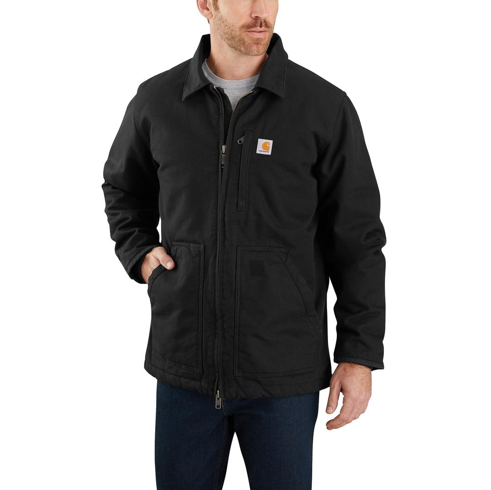 104293 - Carhartt Loose Fit Washed Duck Sherpa Lined Coat (Stocked In Canada)*