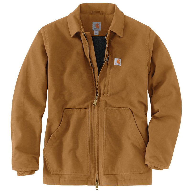 104293 - Carhartt Loose Fit Washed Duck Sherpa Lined Coat