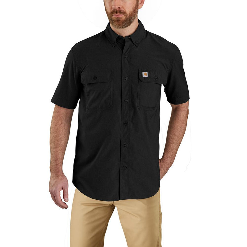105292 - Carhartt Force Relaxed Fit Lightweight Short-Sleeve Button Down Shirt