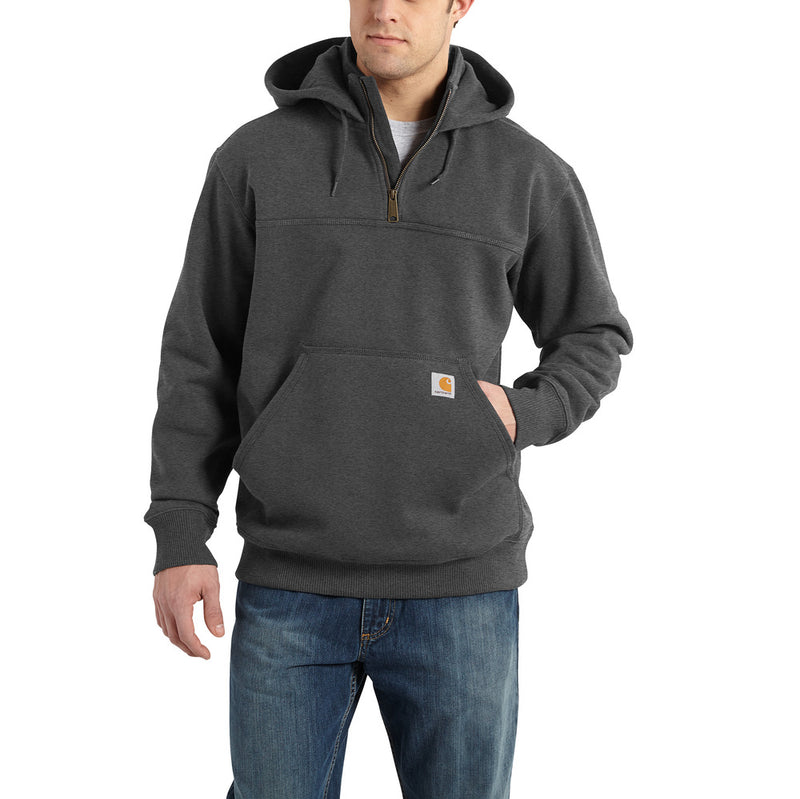 100617 - Carhartt Rain Defender® Paxton Heavyweight Hooded Zip Mock Sweatshirt