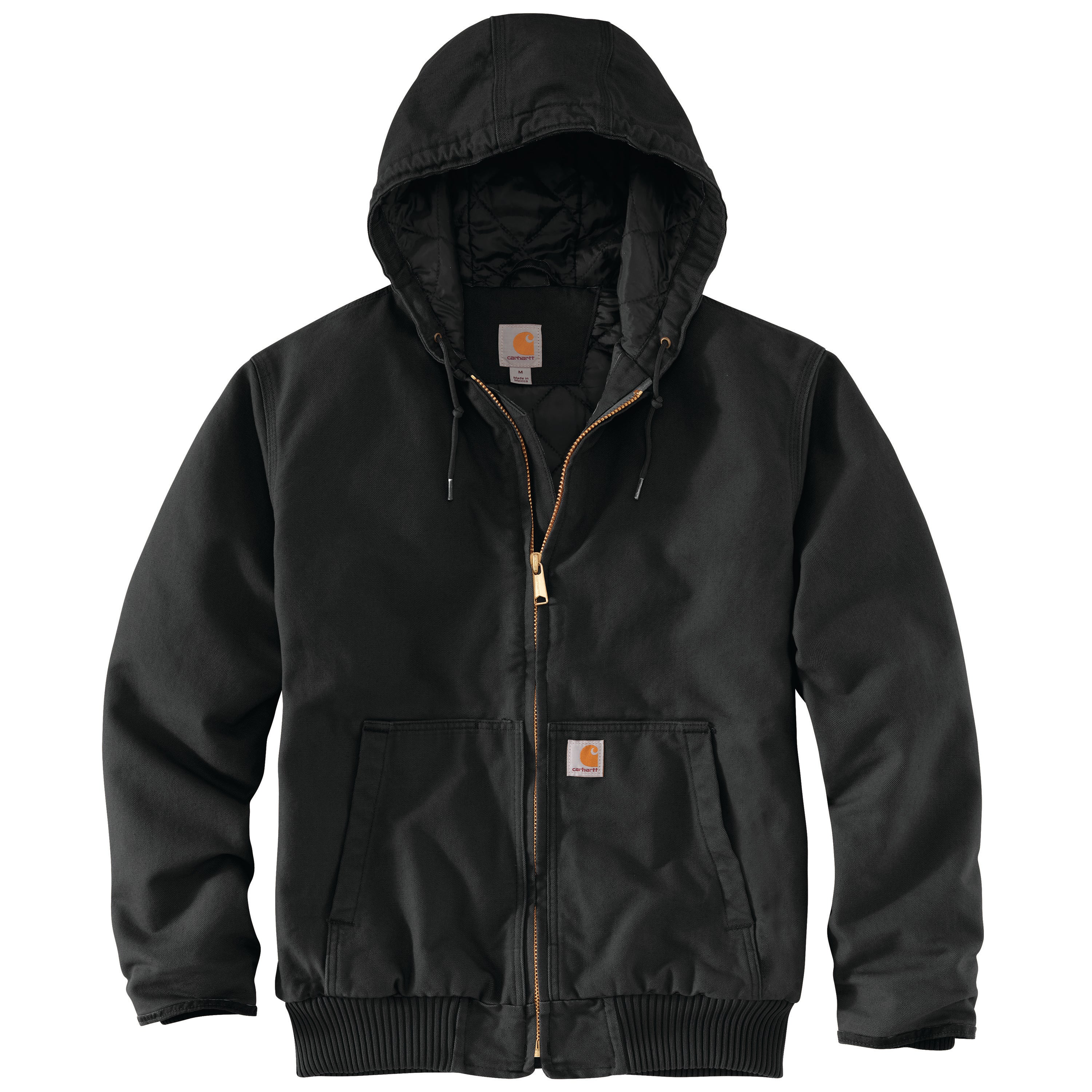 104050 - Carhartt Loose Fit Washed Duck Quilt Lined Active Jac (Stocked In Canada)*
