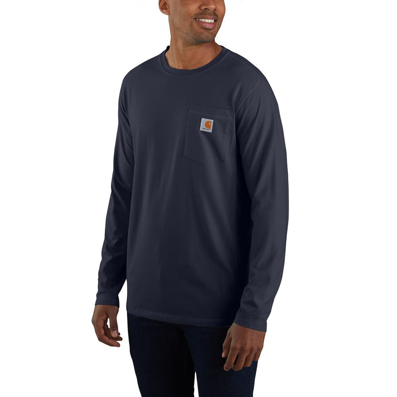 104617 - Carhartt FORCE Relaxed Fit Midweight Long-Sleeve Pocket T-Shirt