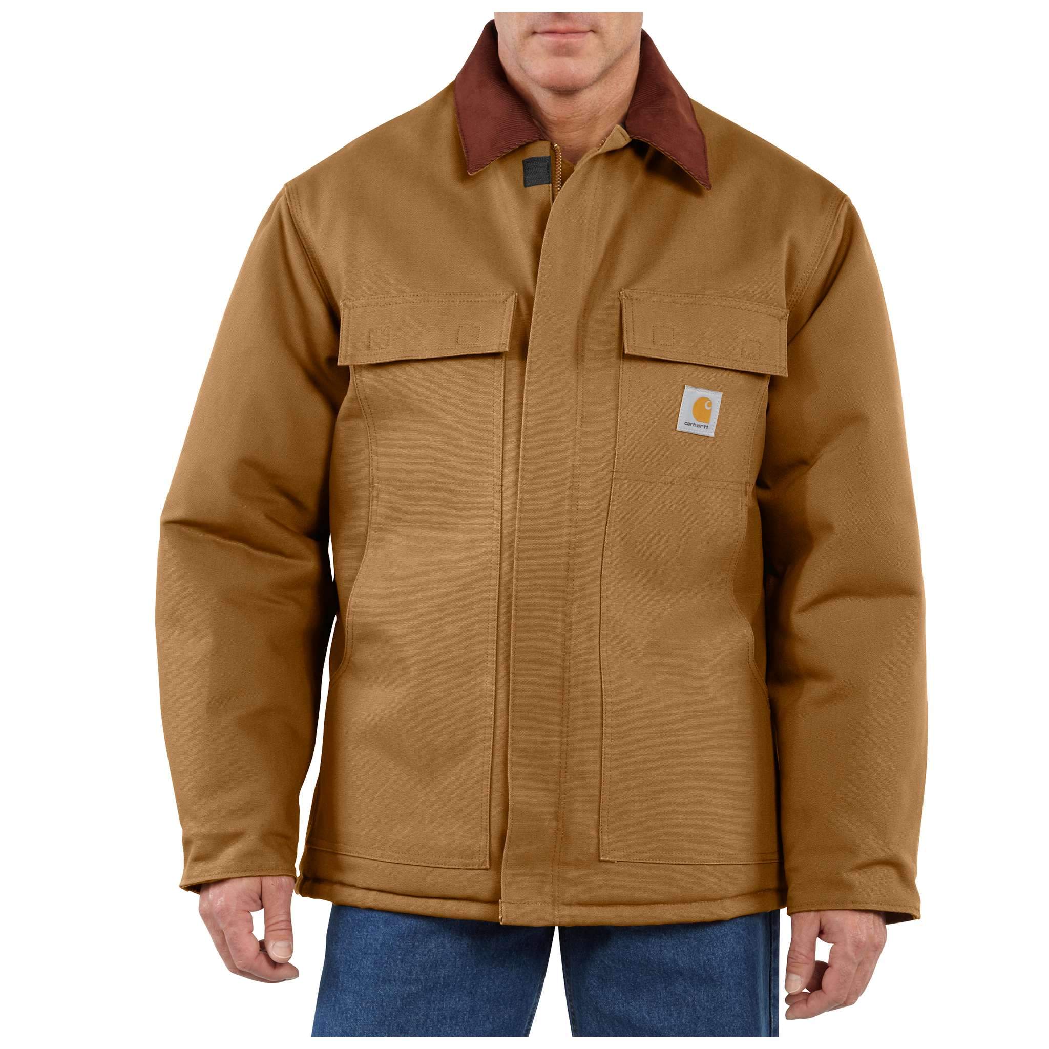 106674 - Carhartt Loose Fit Firm Duck Insulated Traditional Coat (Stoc