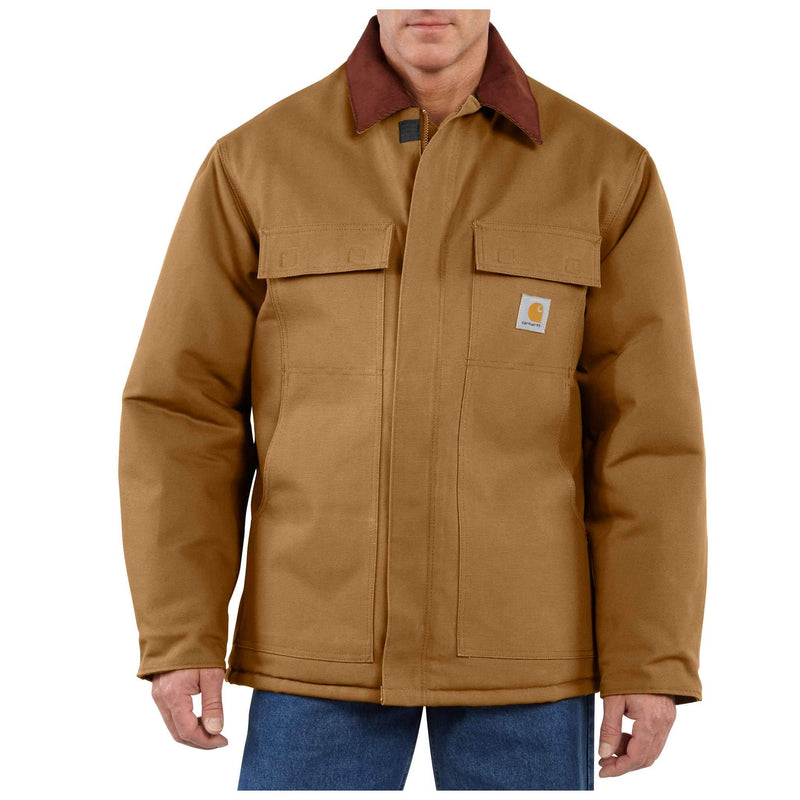 C003 - Carhartt Loose Fit Firm Duck Insulated Traditional Coat