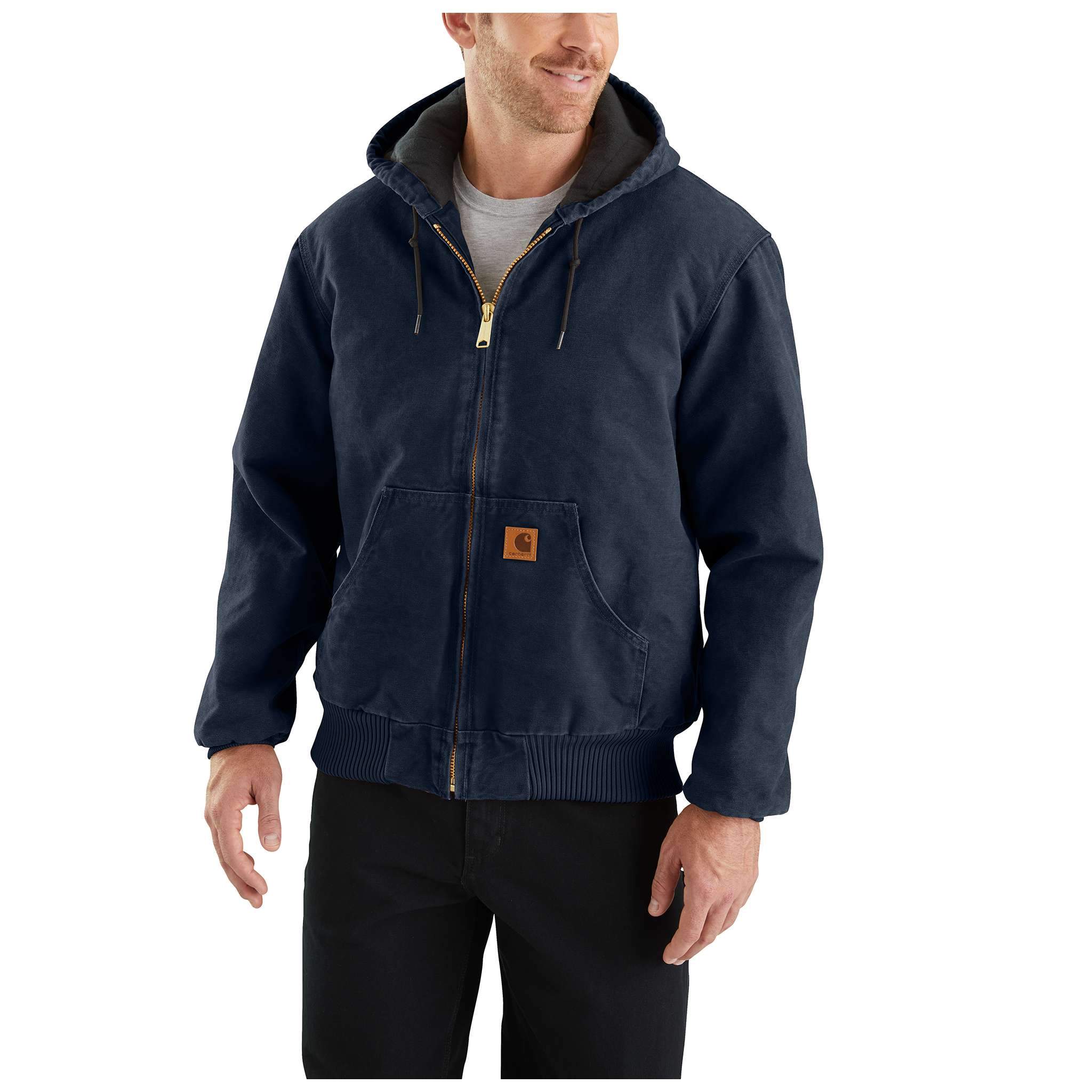 Carhartt j130 sandstone active jacket hotsell