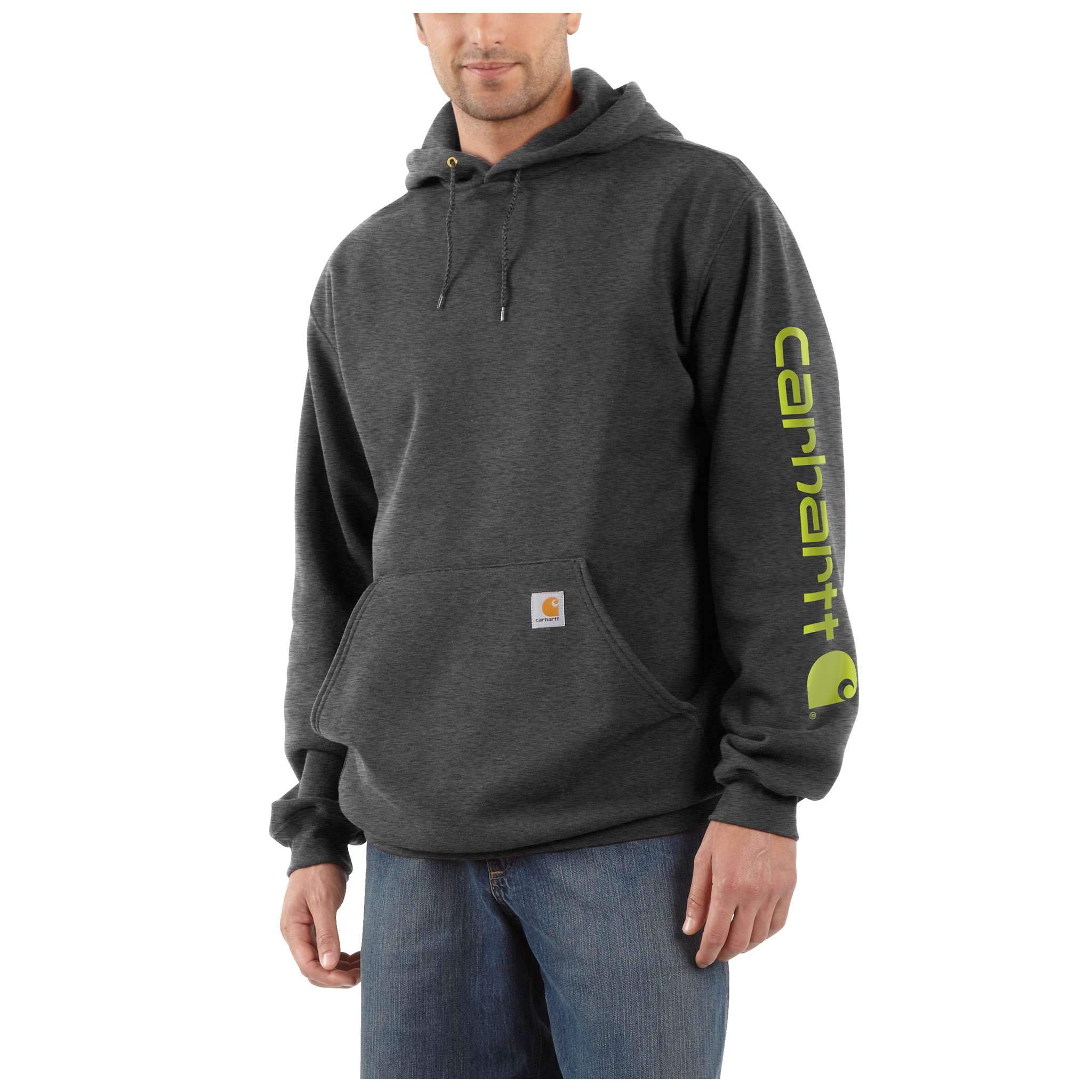 K288 - Carhartt Loose Fit Midweight Logo Sleeve Sweatshirt (Stocked In Canada)*