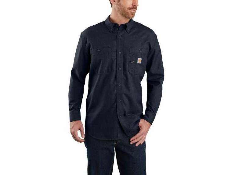 104138 - Carhartt FR Force Original Fit Lightweight Long Sleeve Button Shirt