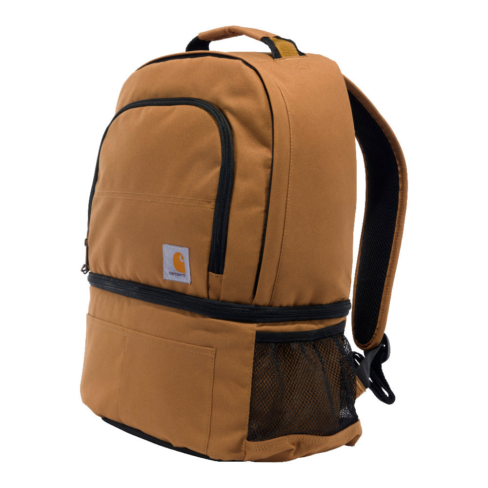 SPG0303 Carhartt Insulated 24 Can Two Compartment Cooler Backpack S