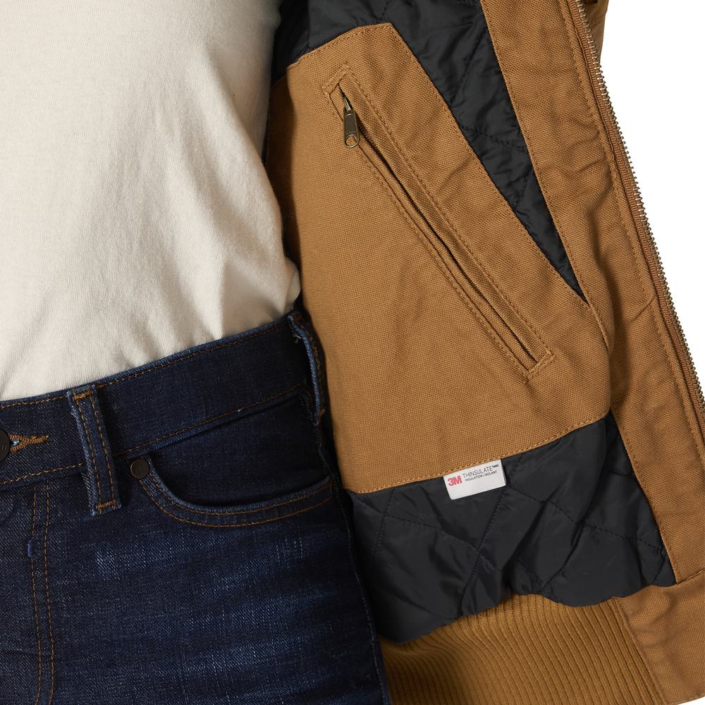 104053 - Carhartt Women's Loose Fit Washed Duck Insulated Active Jac (Stocked In Canada)*