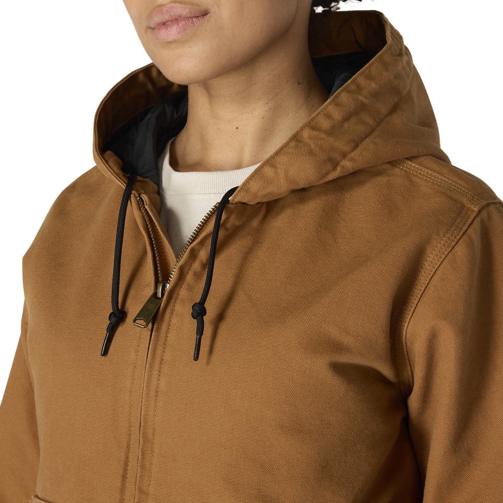 104053 - Carhartt Women's Loose Fit Washed Duck Insulated Active Jac (Stocked In Canada)*