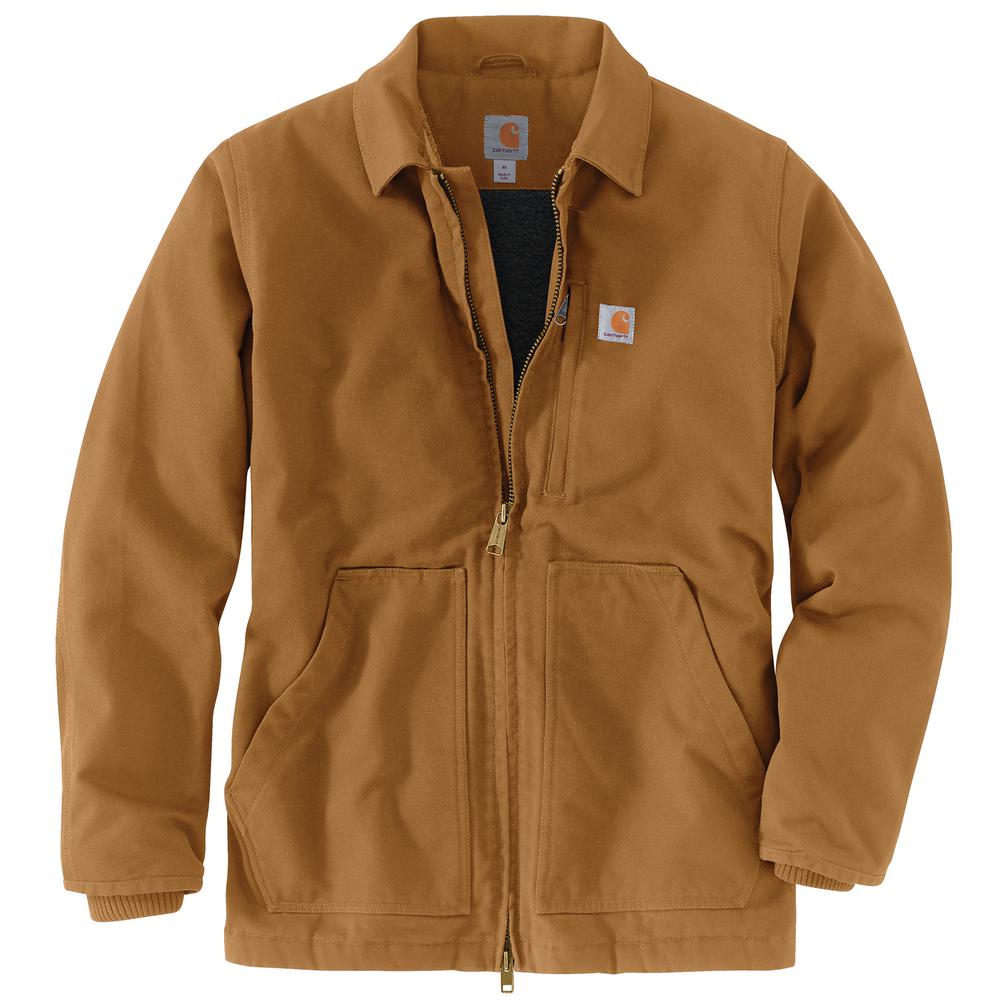 104293 - Carhartt Loose Fit Washed Duck Sherpa Lined Coat (Stocked In Canada)*