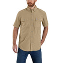 105292 - Carhartt Force Relaxed Fit Lightweight Short-Sleeve Button Down Shirt (Stocked In USA)