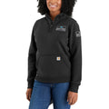 105295 - Carhartt Relaxed Fit Midweight 1/4 Zip Mock Neck Sweatshirt (Stocked In USA)