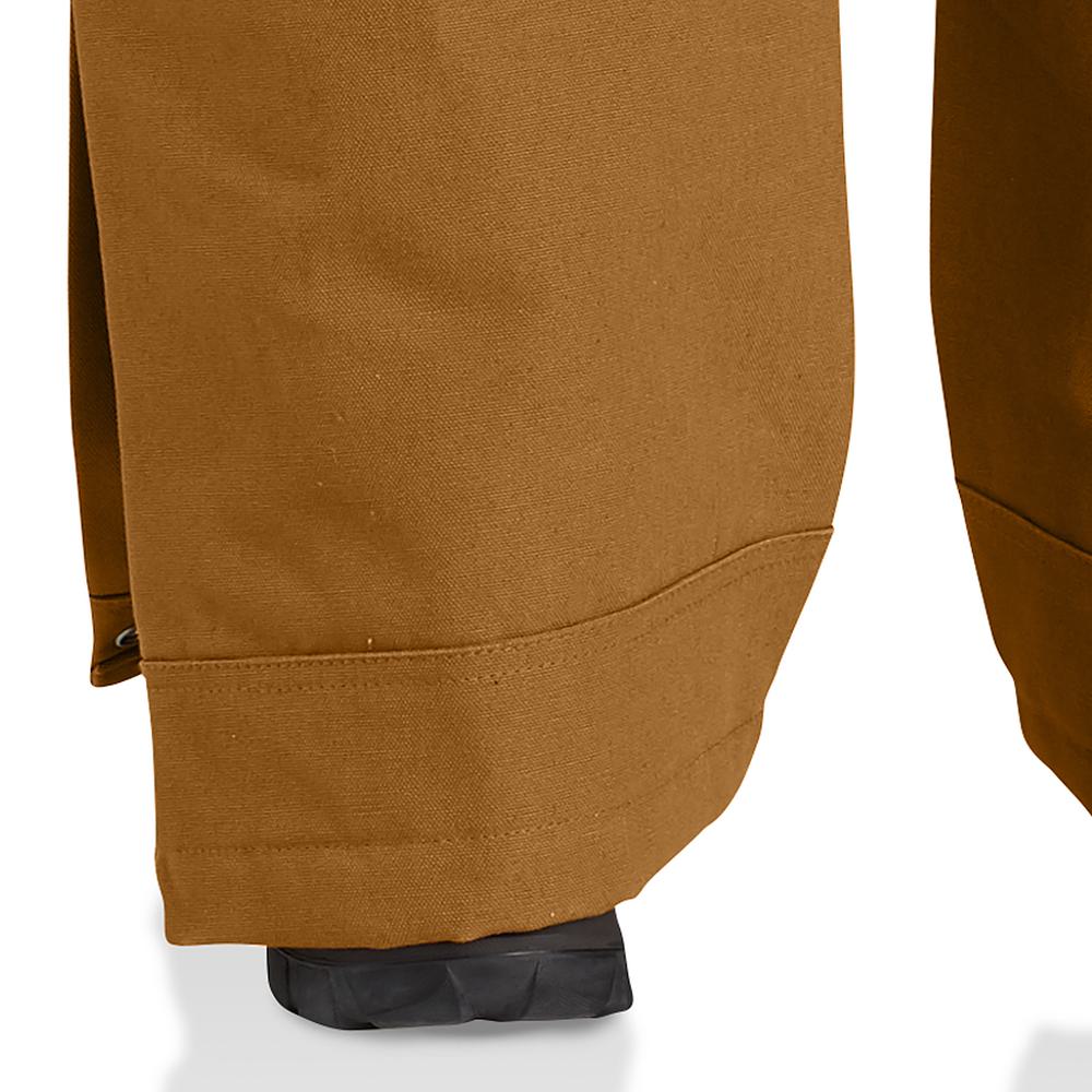 106672 - Carhartt Men's Loose Fit Firm Duck Insulated Bib