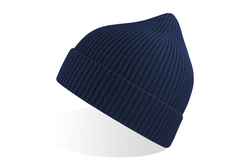 ANDY - Atlantis Fine Rib Knit Beanie with Cuff