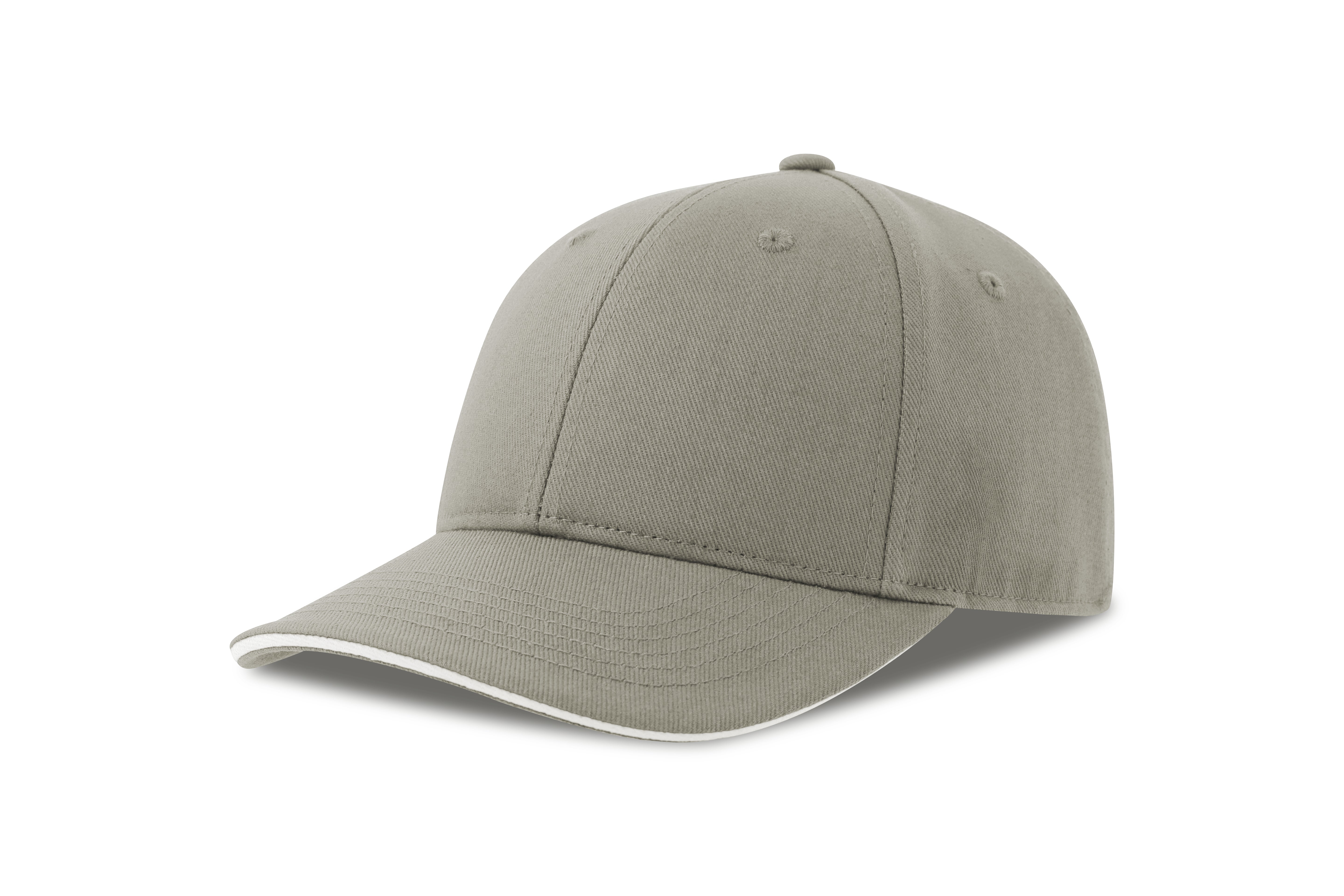 LIBERTY SAND-S Atlantis 6 Panel Hard Front 100% Cotton Cap