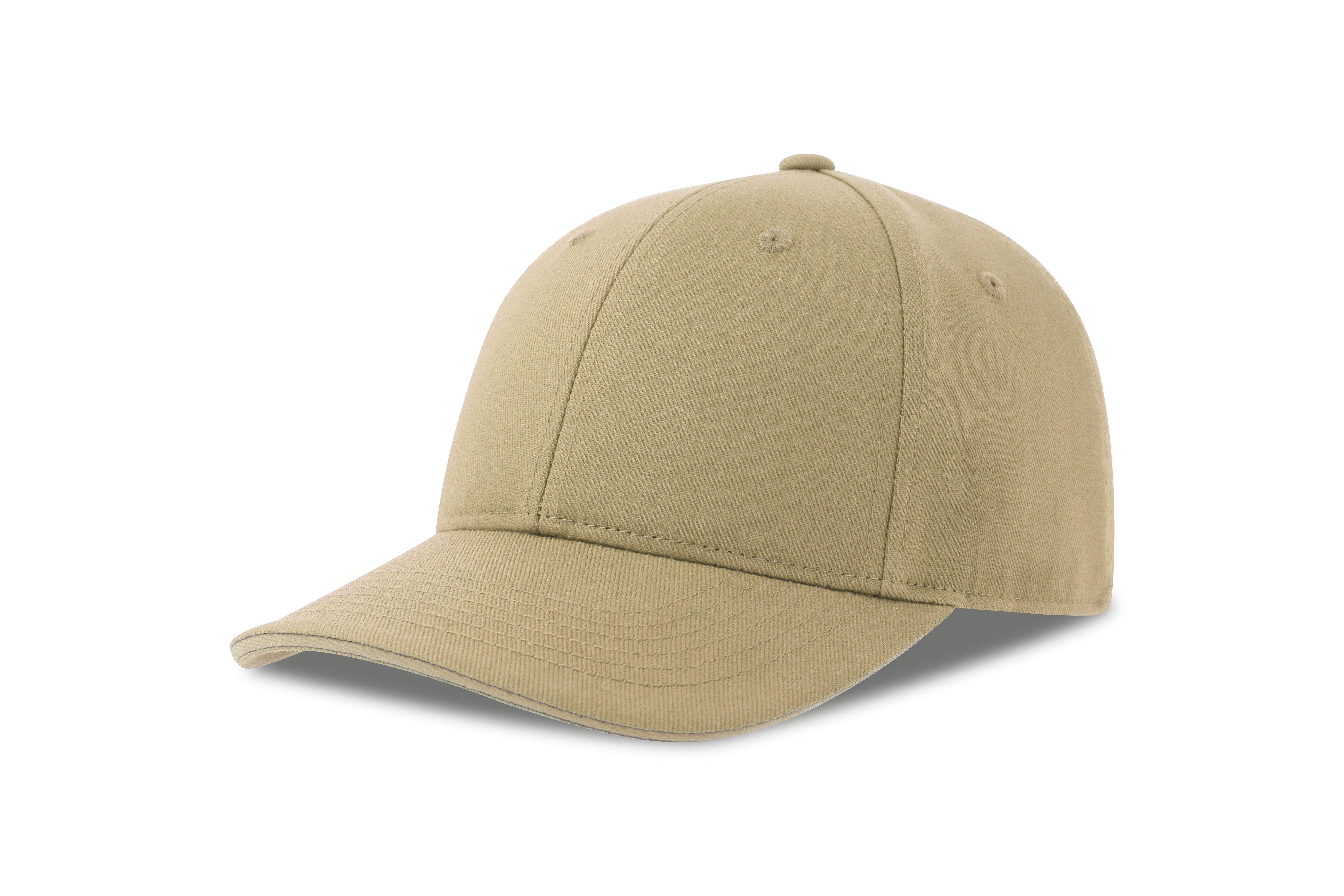 LIBERTY SAND-S Atlantis 6 Panel Hard Front 100% Cotton Cap