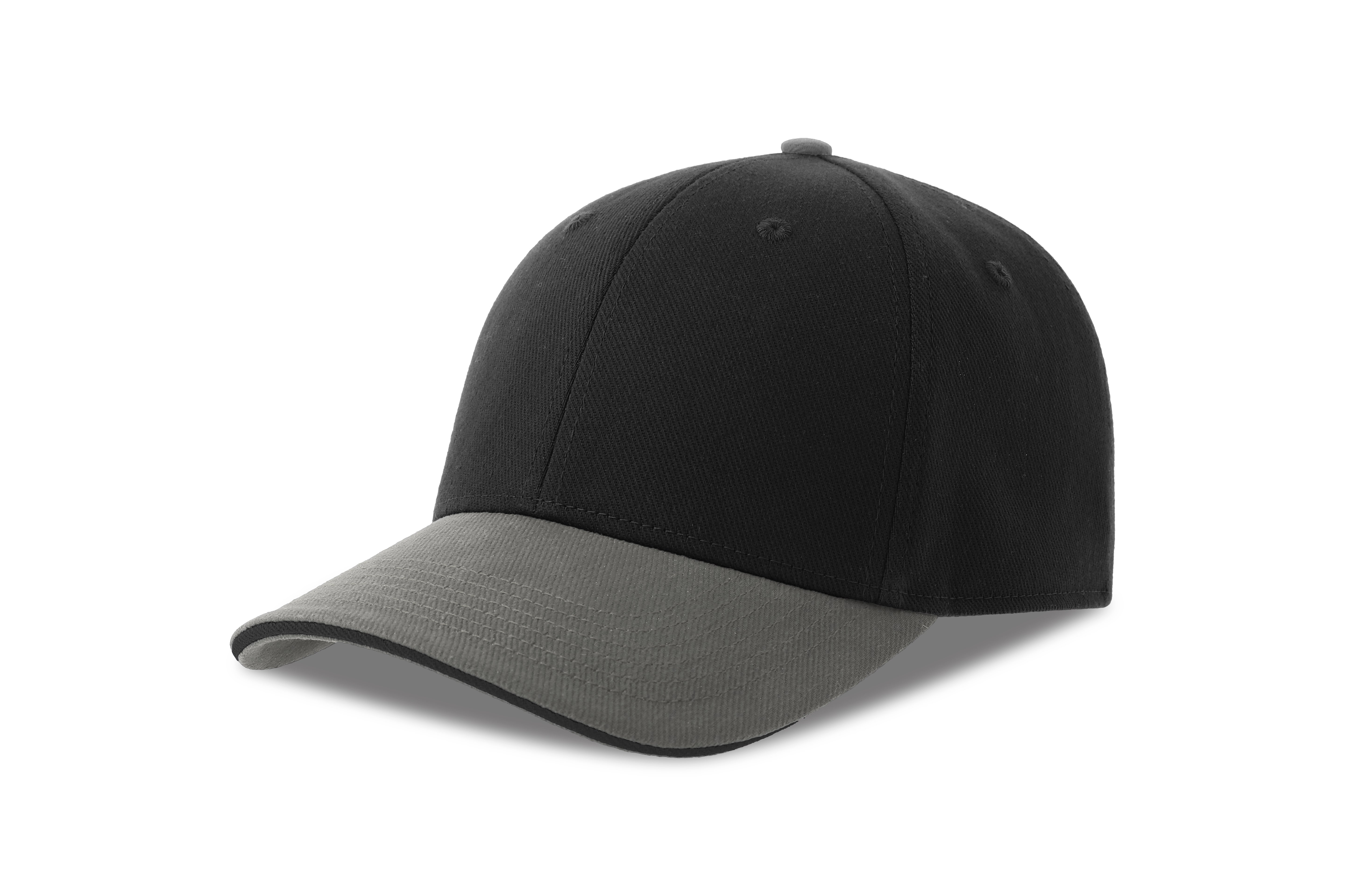 LIBERTY SAND-S Atlantis 6 Panel Hard Front 100% Cotton Cap