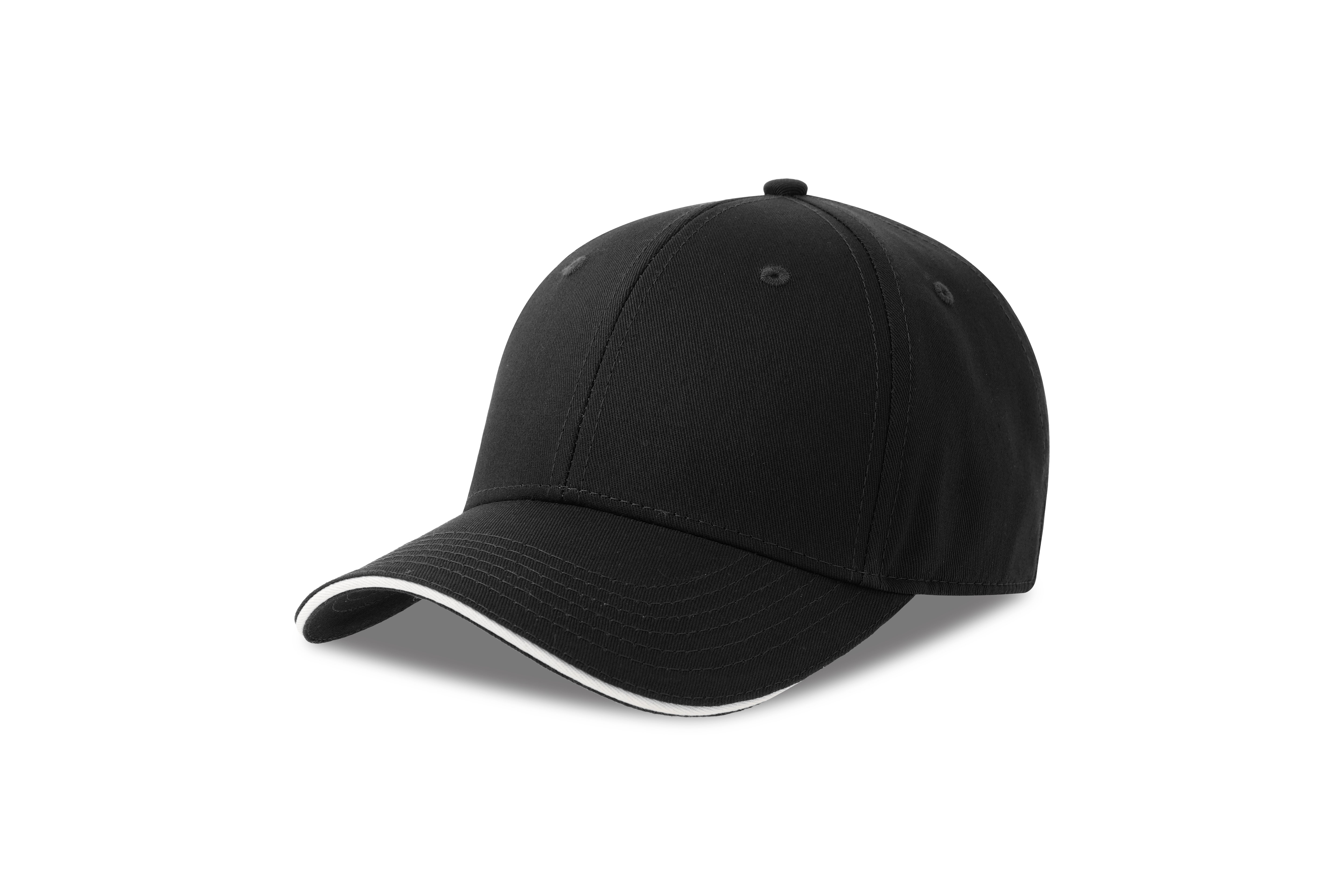 SPORT SANDWICH-S Atlantis 100% Cotton Sandwich Visor Cap (Stocked at Supplier Warehouse)