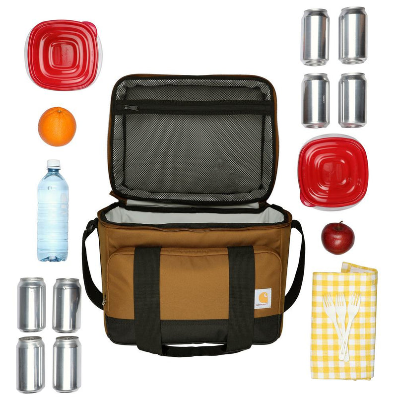 SPG0489 - Carhartt Insulated 24 Can Two Compartment Cooler (Stocked In USA) NEW