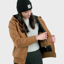 104053 - Carhartt Women's Loose Fit Washed Duck Insulated Active Jac (Stocked In Canada)