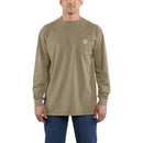 100235 - Carhartt FR Force Cotton Long Sleeve T-Shirt (Stocked In USA)