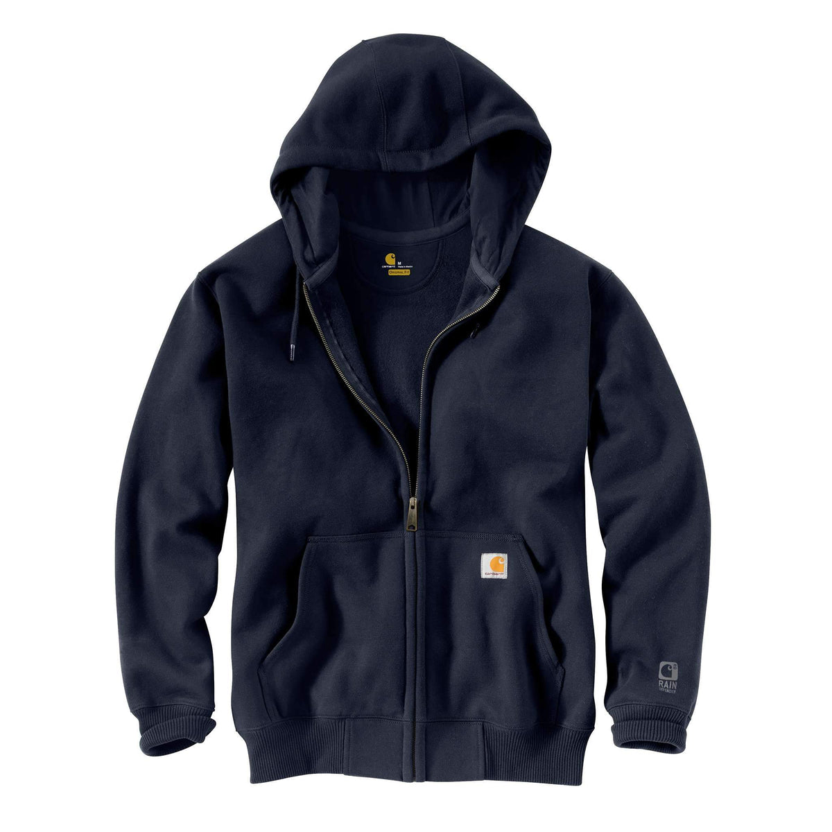 100614 - Carhartt Rain Defender™ Loose Fit Heavyweight Full Zip Sweatshirt  (Stocked In USA)