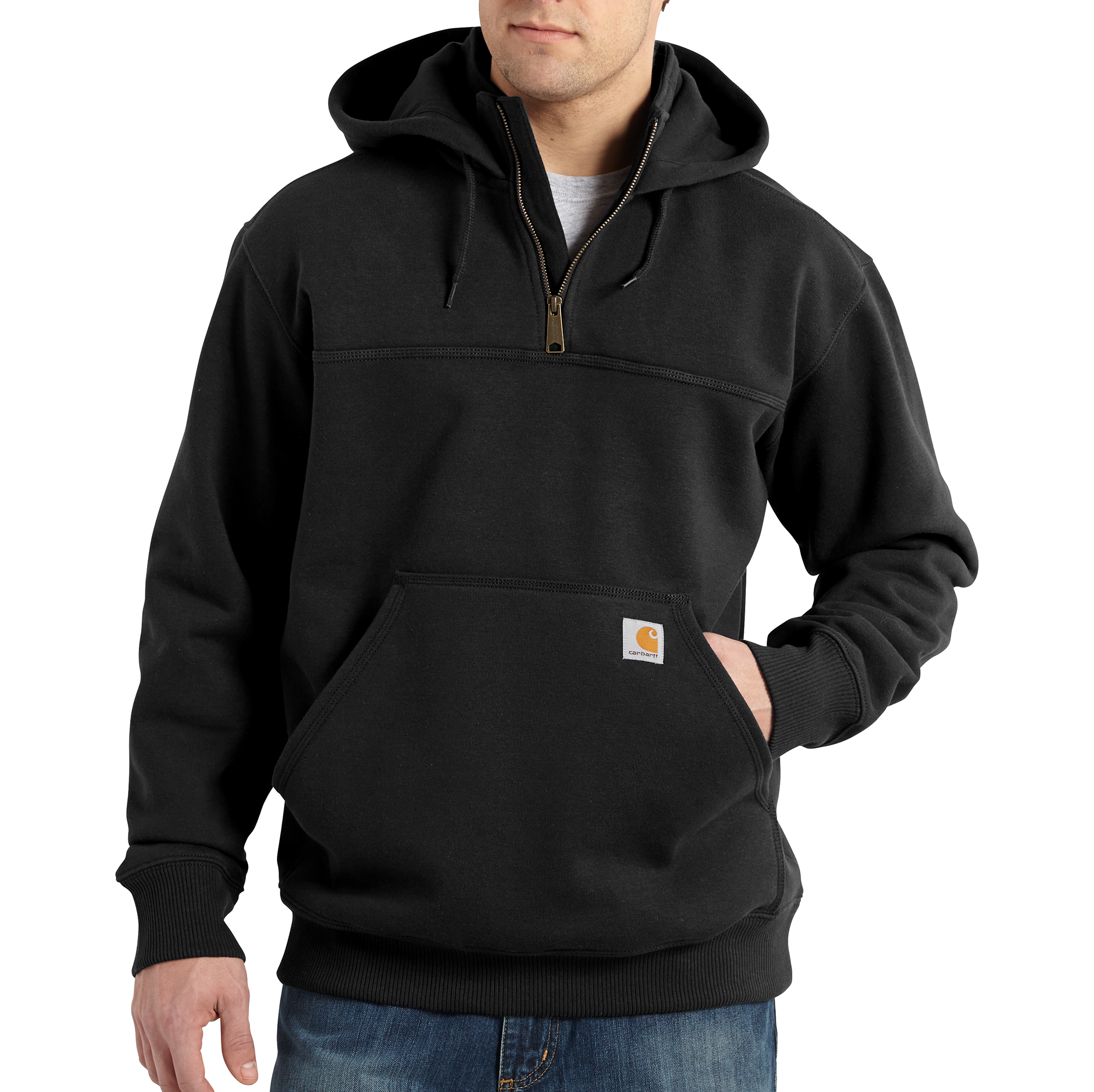 100617 - Carhartt Rain Defender® Loose Fit Heavyweight Quarter-Zip Swe