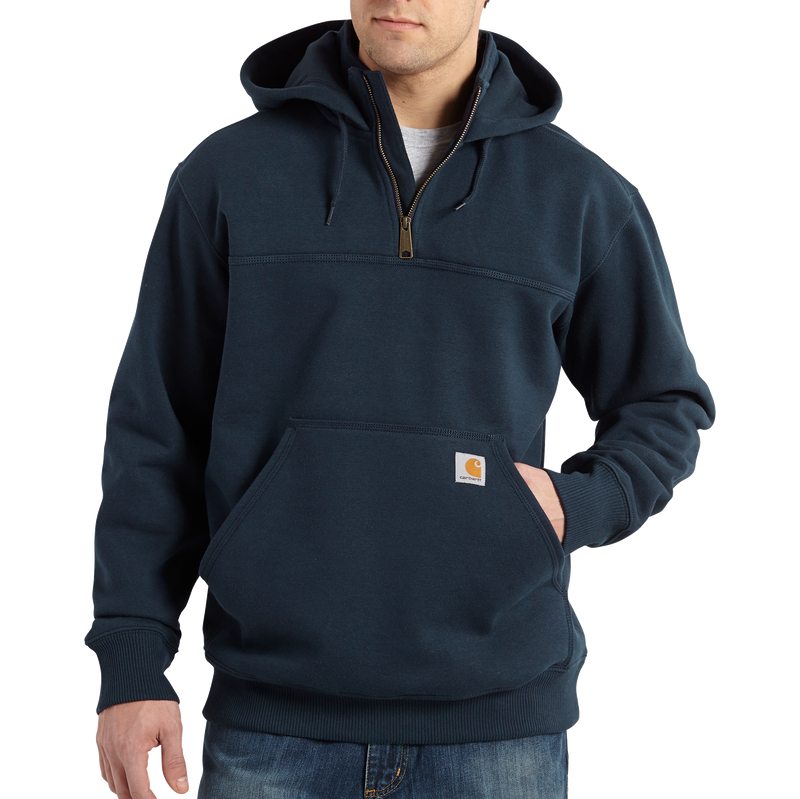 100617 - Carhartt Rain Defender® Paxton Heavyweight Hooded Zip Mock Sweatshirt