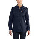 102459 - Carhartt Women's Flame Resistant Relaxed Fit Rugged Flex Twill Shirt (Stocked In USA)