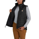 104315 - Carhartt Women's Rain Defender® Nylon Insulated Mock-Neck Vest (Stocked In Canada)