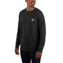 106656 - Carhartt FORCE Relaxed Fit Midweight Long-Sleeve Pocket T-Shirt (Stocked In USA)