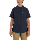 105537 - Carhartt Women's Force Relaxed Fit Lightweight Short-Sleeve Button Down Shirt (Stocked In USA)