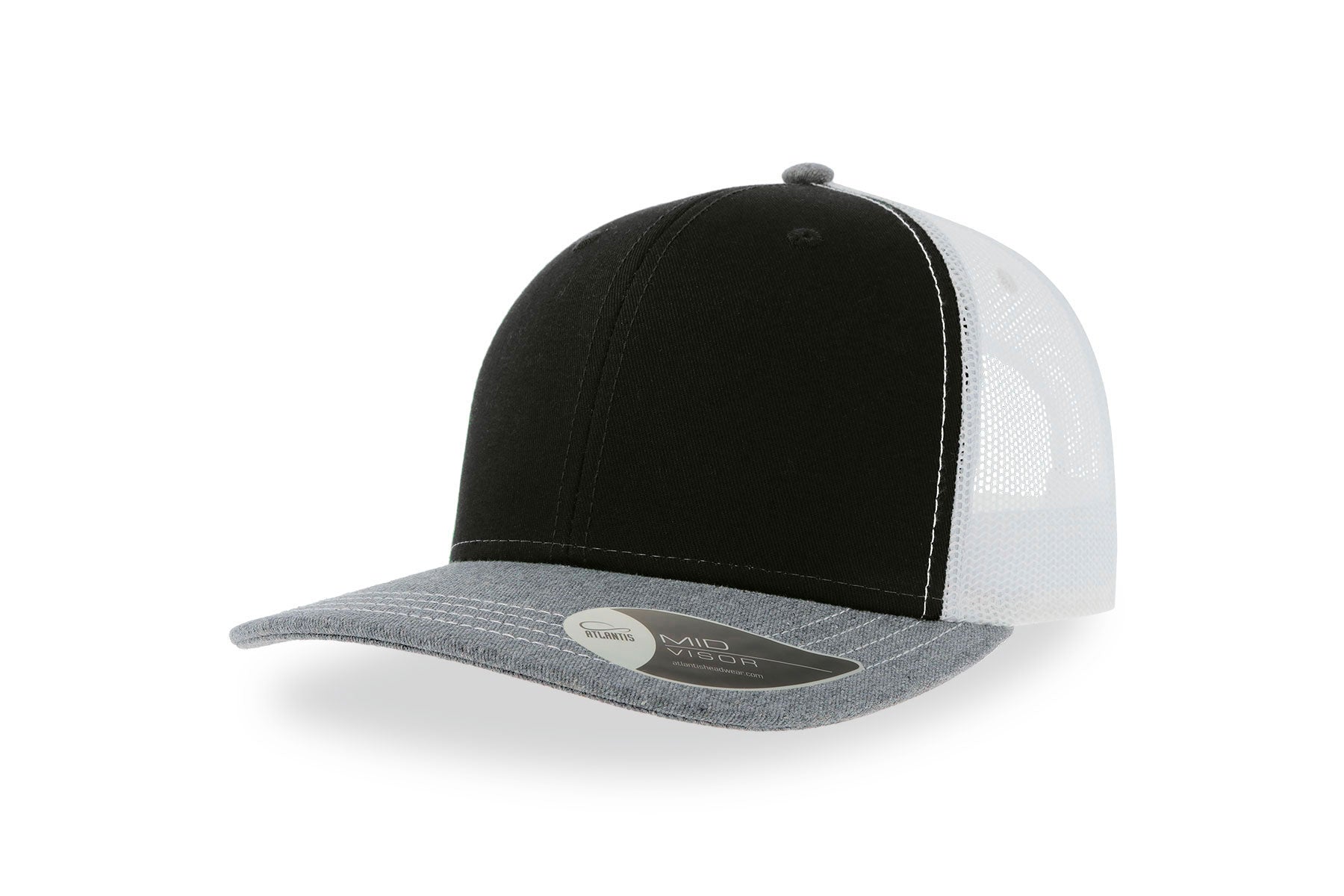 SONIC Atlantis Mesh Back 6 Panel Trucker Style Cap (Stocked In Canada)