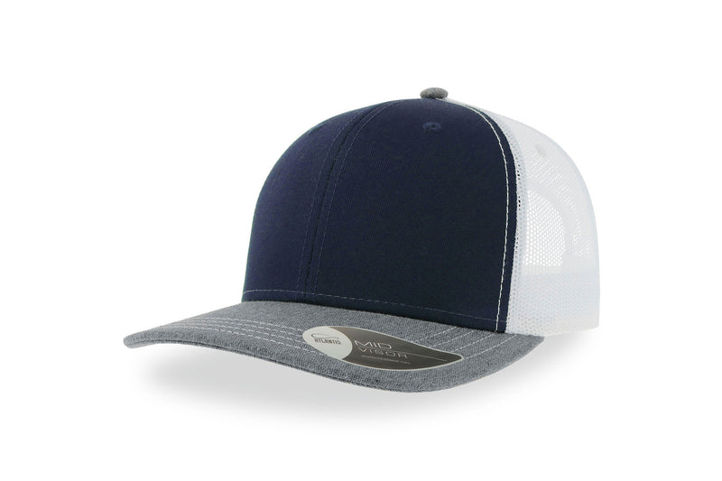 SONIC - Atlantis Mesh Back 6 Panel Trucker Style Cap (Stocked In Canada) (A)