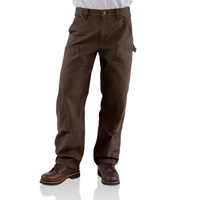 B136 - Carhartt Washed-Duck Double-Front Work Dungaree (CLEARANCE)