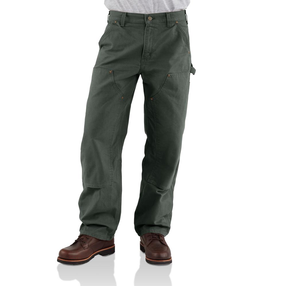 B136 - Carhartt Washed-Duck Double-Front Work Dungaree (CLEARANCE)