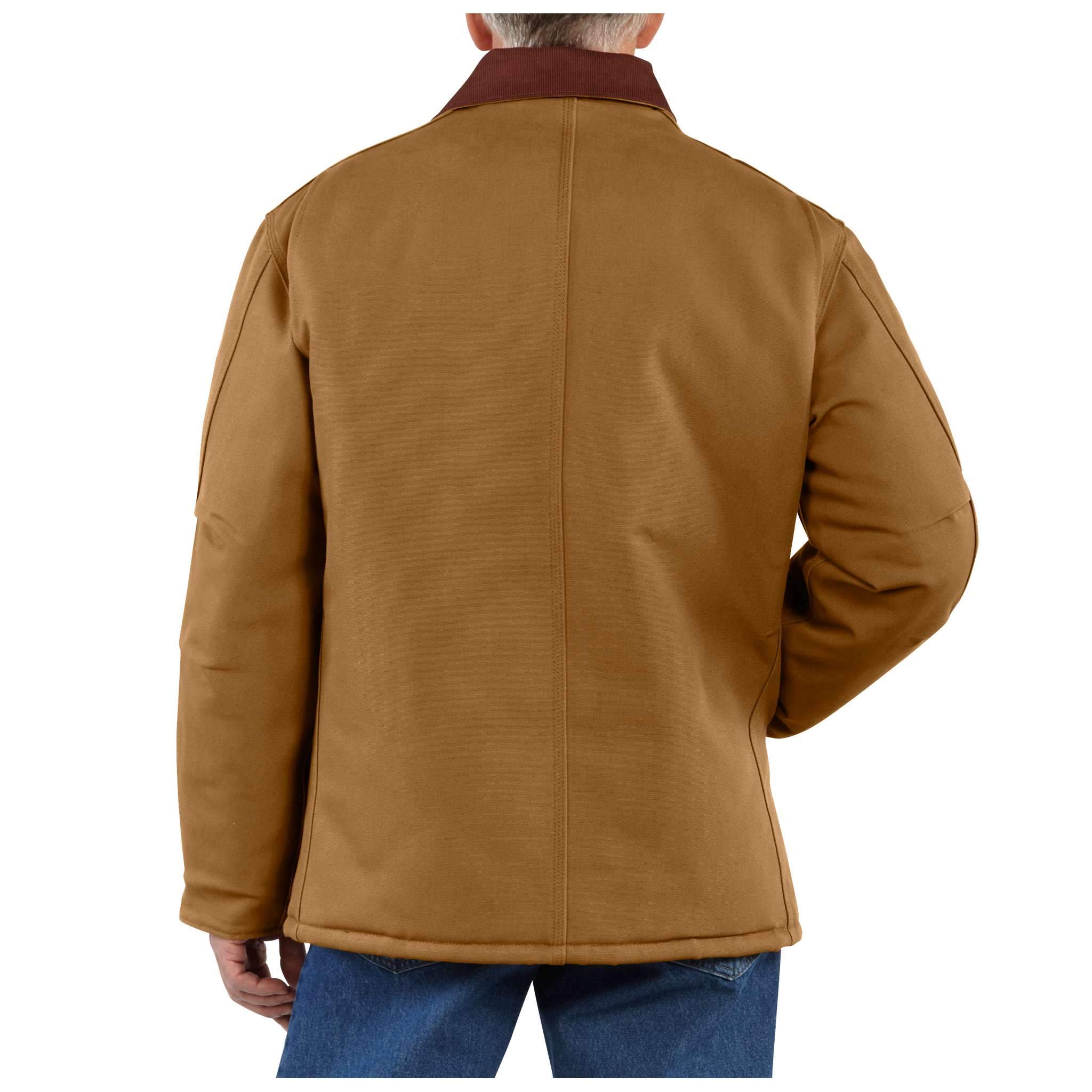 106674 - Carhartt Loose Fit Firm Duck Insulated Traditional Coat (Stoc