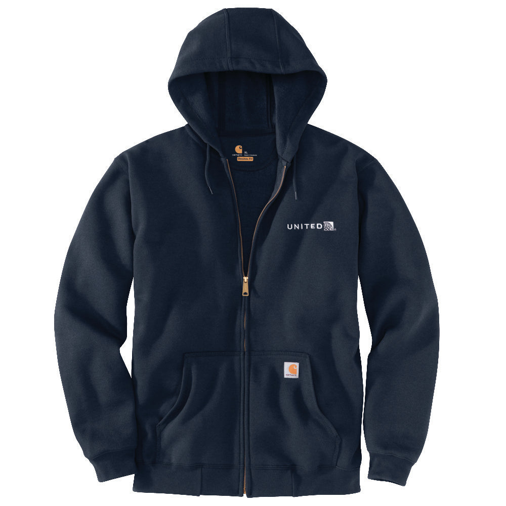 K122 - Carhartt Loose Fit Midweight Full Zip Sweatshirt (Stocked In Canada)*