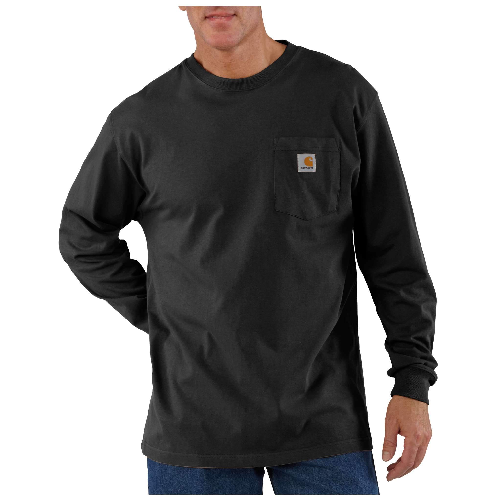 K126 - Carhartt Workwear Pocket Long-Sleeve T-Shirt (Stocked In Canada)*