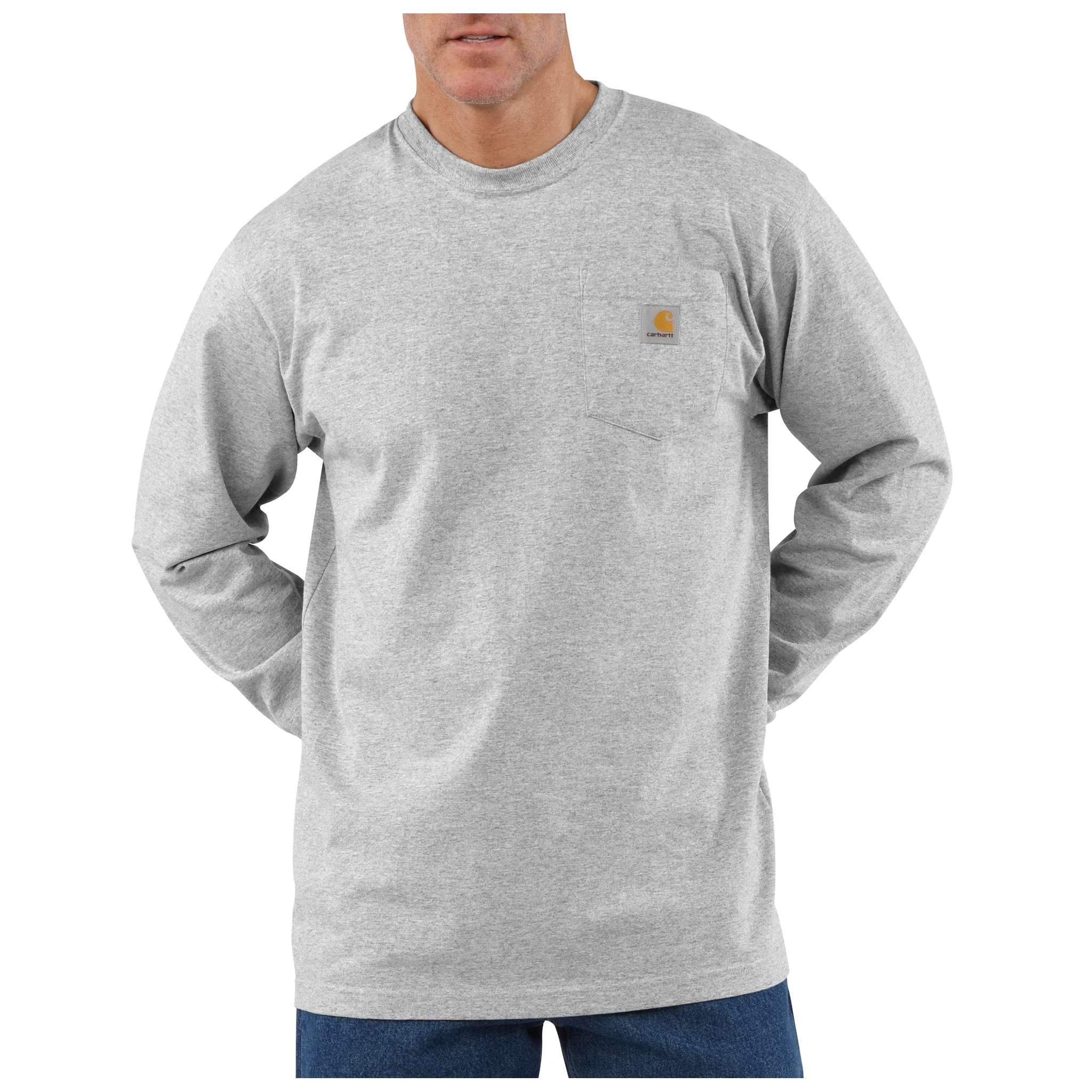 K126 - Carhartt Workwear Pocket Long-Sleeve T-Shirt (Stocked In Canada)*