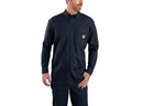 104138 - Carhartt FR Force Original Fit Lightweight Long Sleeve Button Shirt (Stocked In USA)